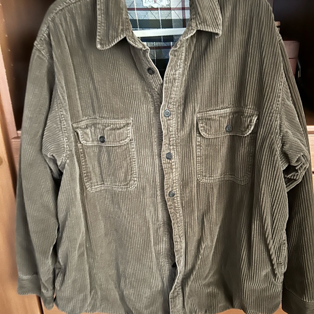 J.Crew Men’s Corduroy Jacket Car Coat Field Jacket